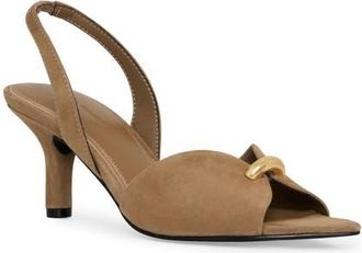 Rebecca Minkoff Paris Slingback Pointed Toe Sandal in Praline at Nordstrom, Size 5
