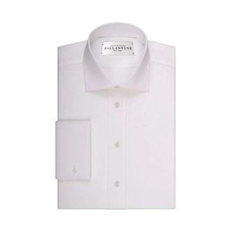 Ballantyne Blouses & Shirts - Heren - Zakelijke Overhemden - Wit - L - Overhemden