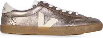 Veja Volley Metallic Leather Sneakers