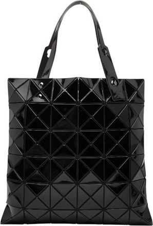 Issey Miyake Black Pvc Handbag Tote Bag (Pre-Owned)