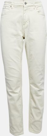 HUGO BOSS Boss By Hugo Boss White Denim The Jackie Slim Crop Jeans M Waist