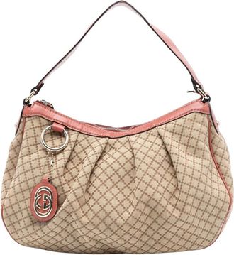 Gucci Pre-owned Shoulder Bags, female, Brown, Size: ONE SIZE Pre-owned Hobo Style Bag