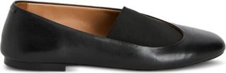 Jil Sander Leren ballerinas - Dames - Ballerinas - Zwart - 36 EU - Leer - Schoenen