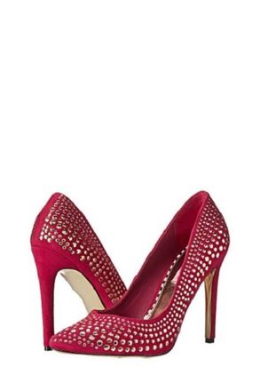 Betsey Johnson Faalyn Heel Pump In Fuschia