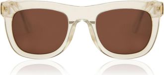 Retro Superfuture NUMERO 34 WC3 Mens Sunglasses Black Size 56