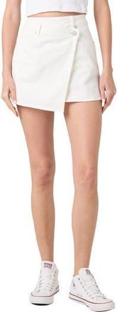 Blank NYC Wrap Denim Miniskirt in Head In The Clouds at Nordstrom Rack, Size 31