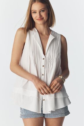 Maeve First Mate Sleeveless Tunic Top