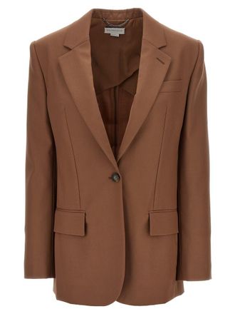Stella McCartney Single-Breasted Wool Blazer