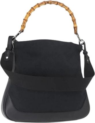 Gucci Pre-owned Shoulder Bag - Dames - Vintage Schoudertas - Zwart - ONE Size - Vintage
