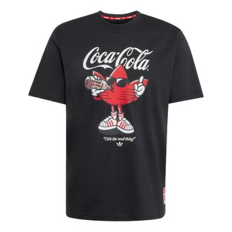 adidas x Coca Cola Classic Sport Graphic Treffle T-Shirt Asia Sizing Black KY2108