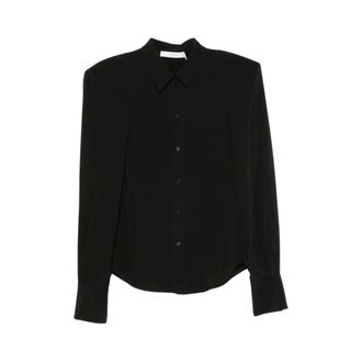 Iro Iro, Dames, Blouses & Shirts, Zwart, Maat: S Zijde