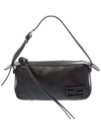 Fendi Fendi Simply Fendi Mini Leather Shoulder Bag