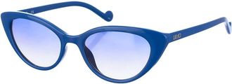 Liu Jo Cat-eye zonnebril met acetaat montuur - Dames - Zonnebrillen - Blauw - ONE Size - Accessoires