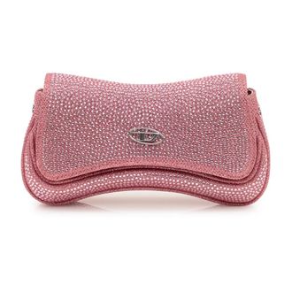 Diesel Play Crossbody Tas - Dames - Schoudertassen - Roze - ONE Size - Leer - Tassen
