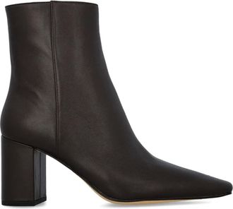 Michael Michael Kors Elise 75mm leren laarzen - Zwart