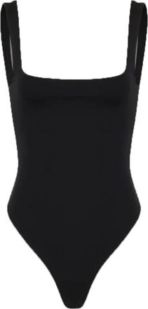 Entire studios Bodysuit met vierkante halslijn - Dames - Bodies - Zwart - XL - Tops