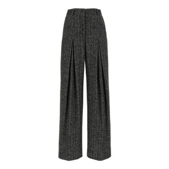 Dolce & Gabbana Dames, Broeken, Grijs, Maat: XS