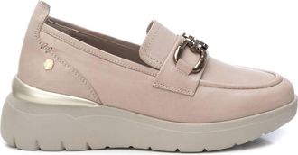 Xti Carmela Leather Collection Womens Wedge Moccasins