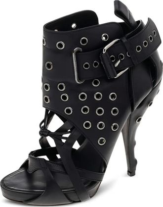 Givenchy 130mm eyelet-embellished pumps - Black