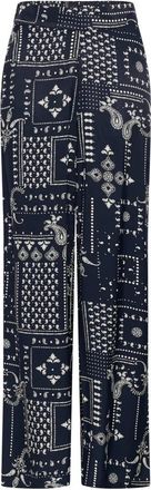 Saint Tropez Stephanie SZ Broeken - Dames - Wijde Broeken - Blauw - XS - Broeken
