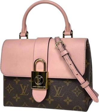 Louis Vuitton Pre-owned Handbags, female, Pink, Size: ONE SIZE Pre-owned Rocky BB Handbag