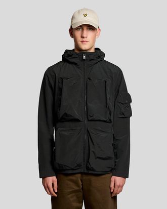Lyle & Scott Mens Lightweight Windbreaker Jacket - Black - Size X-Small
