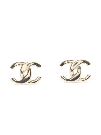 Chanel coco mark earrings - Gold