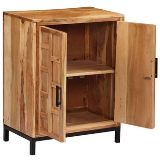 Berkfield Home Sideboard Solid Acacia Wood 60x35x76 cm Brown | Size: 60 x 35 x 76 cm