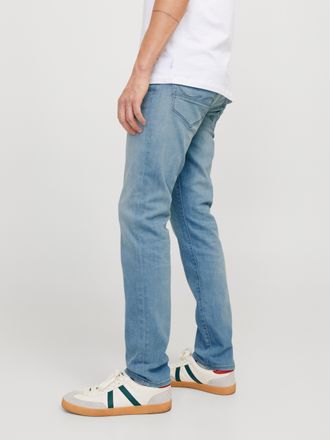 Jack & Jones Plus Size Slim-fit-Jeans JJIGLENN JJFOX AM 496 NOOS PLS, Herren, Gr. 46, L&auml;nge 34, blau (blau denim), Denim/Jeans, Obermaterial: 70% Baumwolle, 28% Polyester, 2