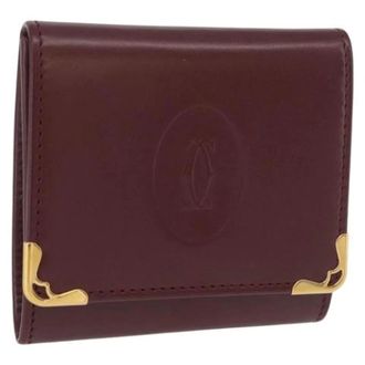 Cartier Pre-owned Wallets, female, Red, Size: ONE SIZE Pre-owned Coin Purse
