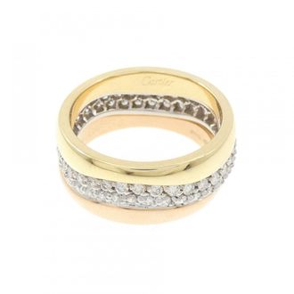 Cartier Yellow Gold (18K) Pink Gold (18K) White Gold (18K) Band Ring (Pre-Owned)