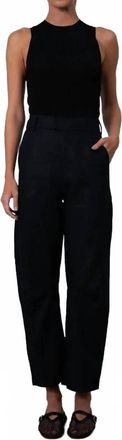 Parentezi Hania Horse Shoe Style Pants In Black