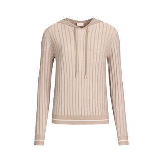 Liu Jo Hoodies, female, Beige, Size: XL Beige Sweater with Elegant Details
