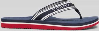 Tommy Hilfiger Zehentrenner mit Logo Details in Dunkelblau, Gr&ouml;&szlig;e 36
