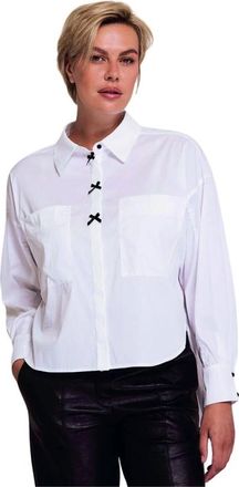 Zhrill Dames, Blouses & Shirts, Wit, Maat: XS