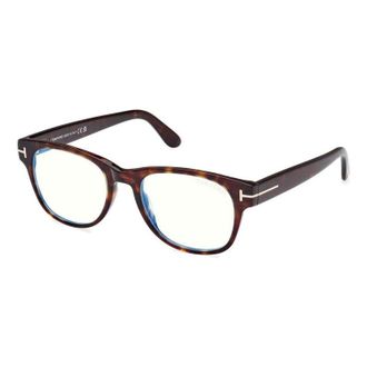 Tom Ford FT5898-B 052 Dark Havana/Clear Blue Light Block 50mm