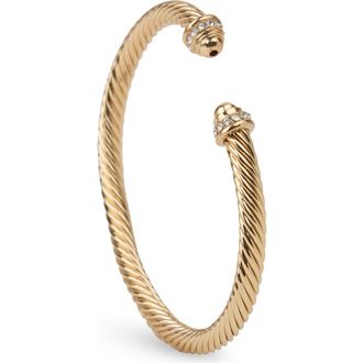 Saachi Iconic Cable Statement Cuff Bracelet in Gold at Nordstrom Rack