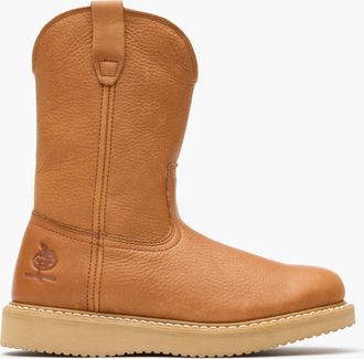 Georgia Boot Mens Wedge Work Boot In Brown