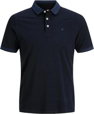 Jack & Jones Jjepaulos Polo - Heren - Polos - Blauw - M - Tops