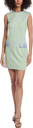 Tyler B&ouml;e Blue Mosaic Mini Dress