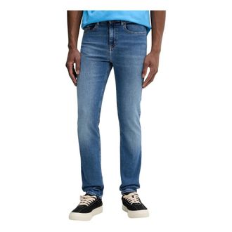 Karl Lagerfeld Heren, Jeans, Blauw, Maat: W33 L30 Katoen