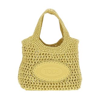 Tod's Tods, Tote Bags, female, Yellow, Size: ONE SIZE Borsa EBL mini