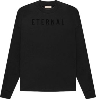Fear of God FW22 Eternal Cotton LS T-Shirt Black FGE50-002AJER-001