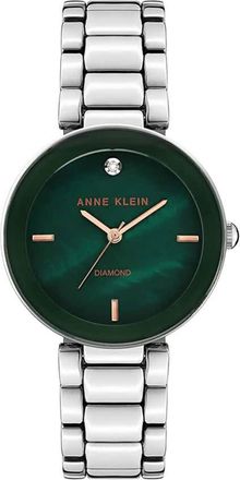 Anne Klein Classic Green Dial Ladies Watch AK/1363GNSV
