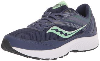 Saucony Womens Cohesion 15 Running Shoe, Cobalt/Mint, 6.5 UK