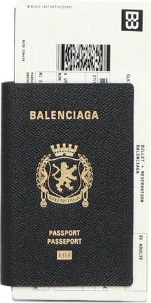 Balenciaga Long Wallet 1 Ticket Leather Wallet