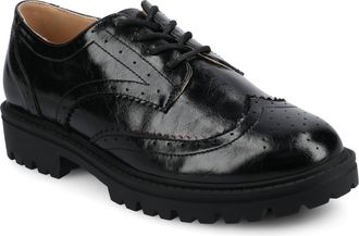 Journee Collection Journee Womens Medium and Wide Width Claudiya Oxford