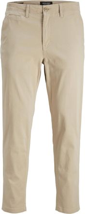 Jack & Jones Chinos JACK & JONES JPSTACE JJHARLOW CHINO NOOS, Herren, Gr. 28, L&auml;nge 30, beige (crockery), Web, Obermaterial: 98% Baumwolle, 2% Elasthan, unifarben,