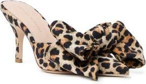 Loeffler Randall Margot Pointed Toe Mule in Leopard at Nordstrom Rack, Size 6.5