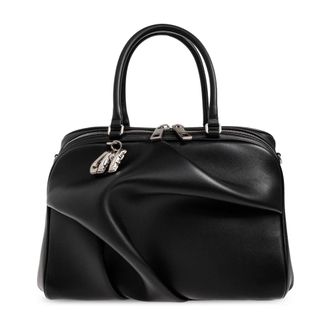 Marc Jacobs Handbags, female, Black, Size: ONE SIZE The Wave Handbag